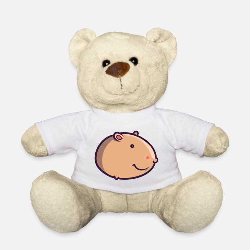 Round Capy - Nounours - blanc