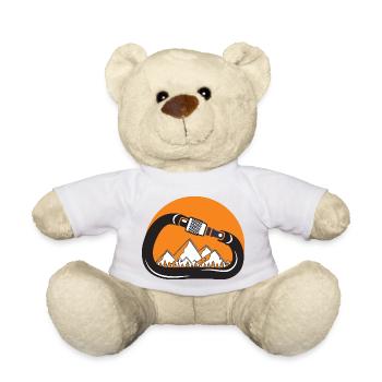 Klettern Karabinerhaken - Teddy - Weiß - Vorne