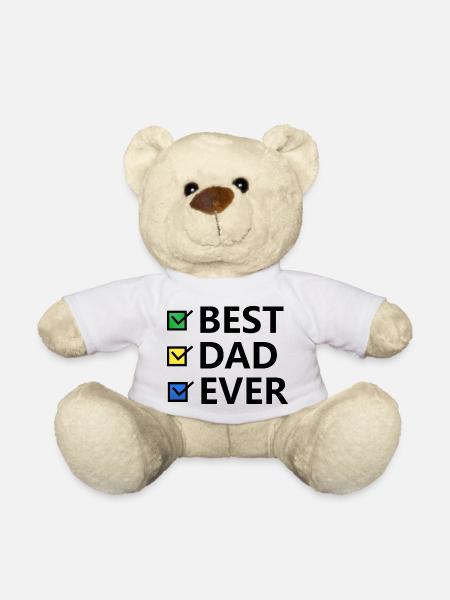 Meilleur père de tous les temps - Nounours - blanc