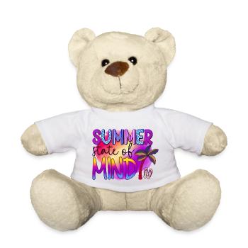 sommer surfen kroatien strand paradies party vibes usa - Teddy - Weiß - Vorne