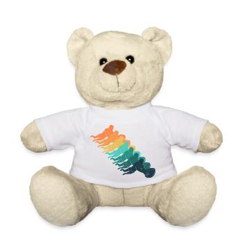 Retro-Rugby - Teddy - Weiß - Vorne