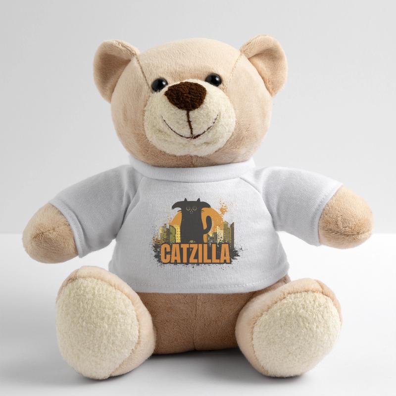 Catzilla. Cat monster Teddy Bear