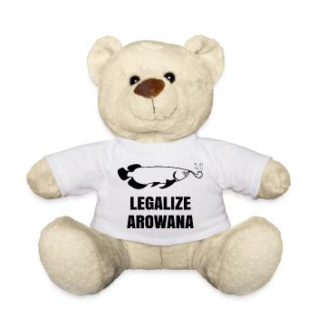 Fish Statement Pets Favorite Pet Pet - Teddy Bear - white - Front