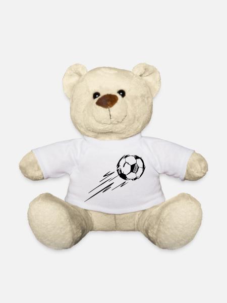 Ball - Teddy Bear - white