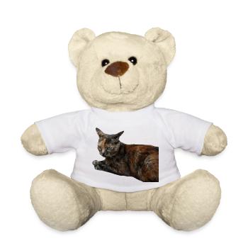 Chat Chaton Chat Drôle Chemise Cadeau - Nounours - blanc - Devant