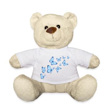 Papillons - Nounours - blanc - Devant