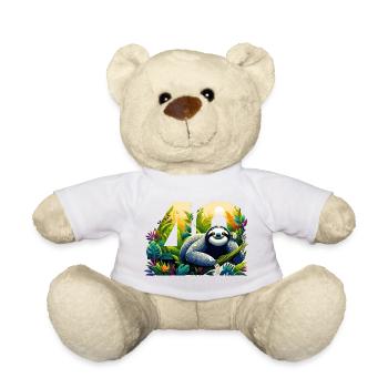40 ans de paresseux 40e cadeau d’anniversaire - Nounours - blanc - Devant