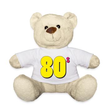 80s BIG - Teddy - Weiß - Vorne