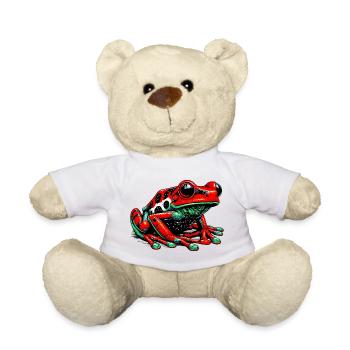 Frog - Teddy Bear - white - Front