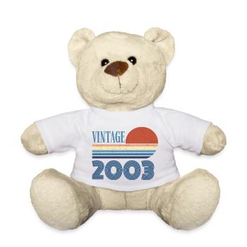 Jahrgang 2003 - Teddy - Weiß - Vorne