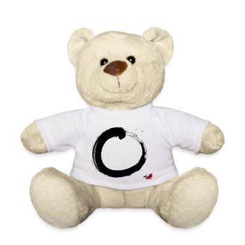 BLACK ZEN RIM - Teddy Bear - white - Front