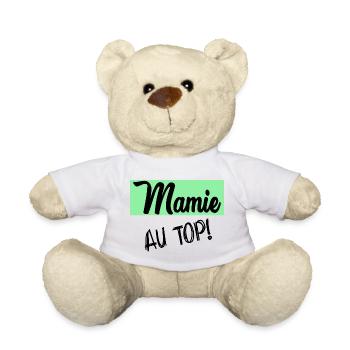 granny - Teddy Bear - white - Front
