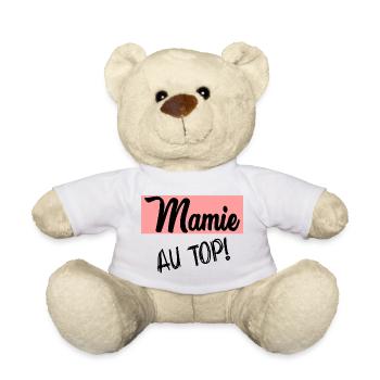 OMA. MAMA. MUTTERTAG - Teddy - Weiß - Vorne