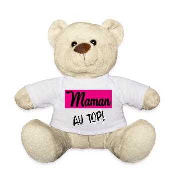 MAMA. OMA. MUTTERTAG - Teddy - Weiß - Vorne