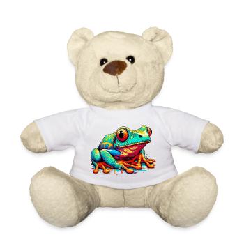 Grenouille - Nounours - blanc - Devant
