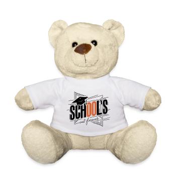 L’école Schulabschluss Abschlussfeier est terminée pour toujours - Nounours - blanc - Devant