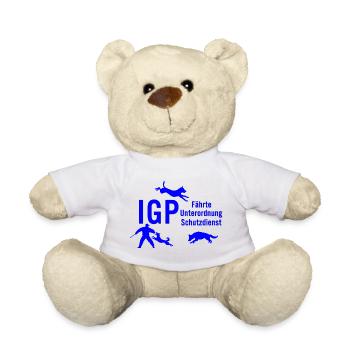 IGP Hundesport - Blau - Teddy - Weiß - Vorne
