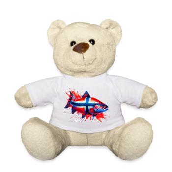 Norwegischer Lachs - Teddy - Weiß - Vorne