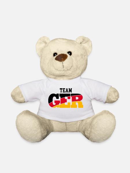 TEAM GERMANY LOGO - Teddy - Weiß
