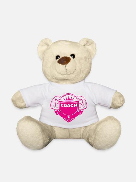 Meilleure COACH - Nounours - blanc
