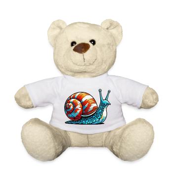 Escargot - Nounours - blanc - Devant