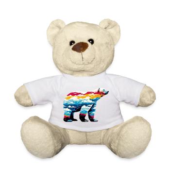 Polar bear - Teddy Bear - white - Front