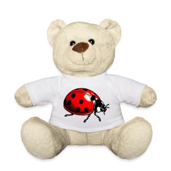 Ladybird - Teddy Bear - white - Front