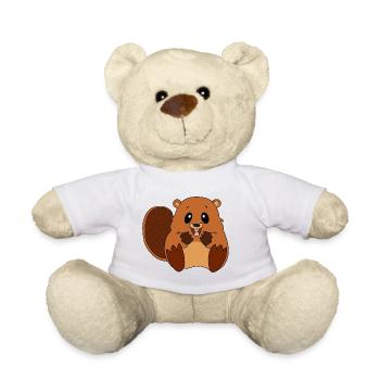 Biber - Teddy - Weiß - Vorne