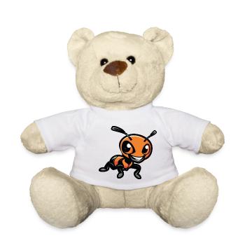 ant - Teddy Bear - white - Front