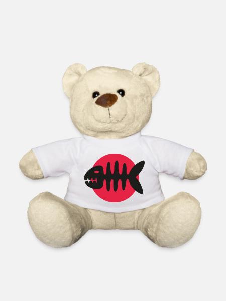 Angry Fish - Teddy - Weiß