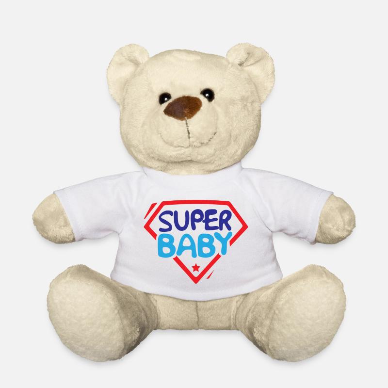 Super bébé - Nounours - blanc