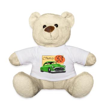 '53 Custom - Teddy Bear - white - Front