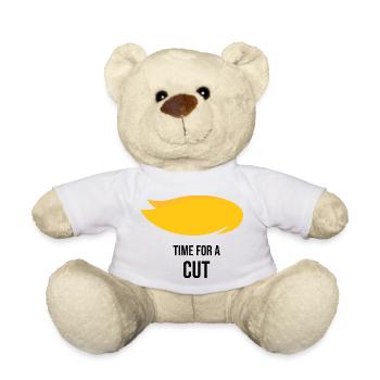 Il est temps de couper - Nounours - blanc - Devant