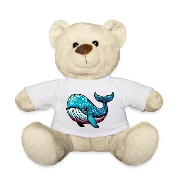 Wal - Teddy - Weiß - Vorne