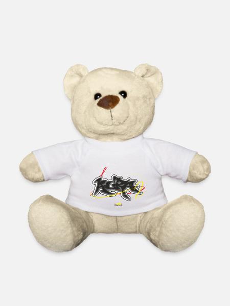 Aura Graffiti - Nounours - blanc