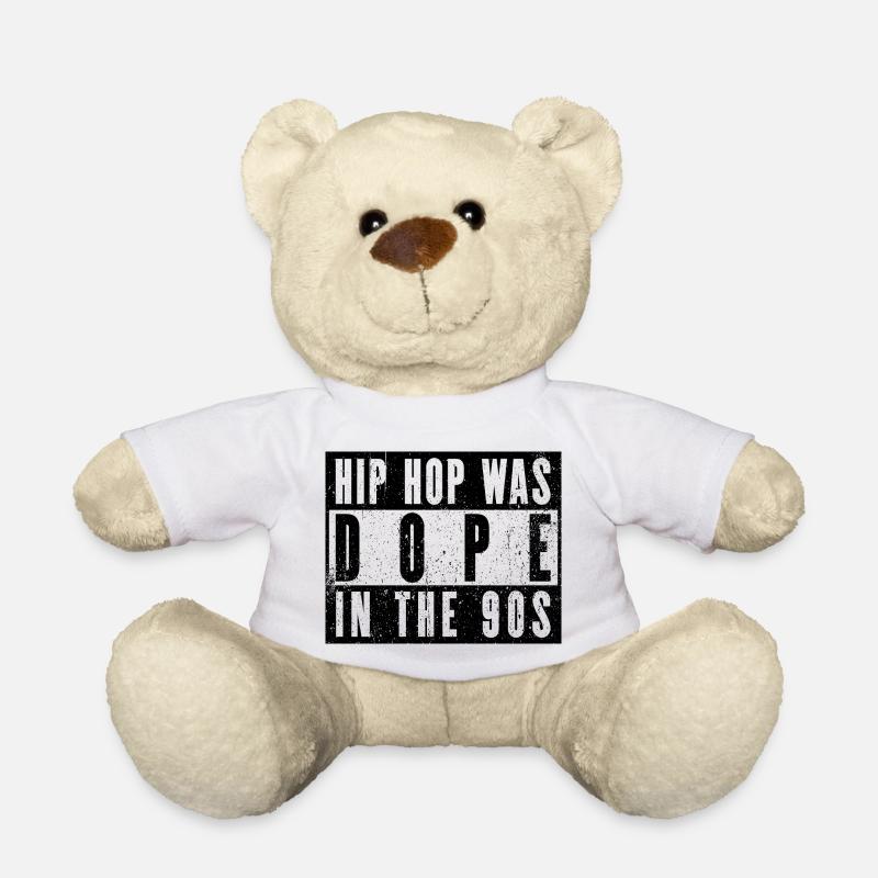 Nostalgie pur – 90s Hip-Hop Klassiker - Teddy - Weiß