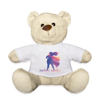 Lipedema Superhero - Teddy - Weiß - Vorne
