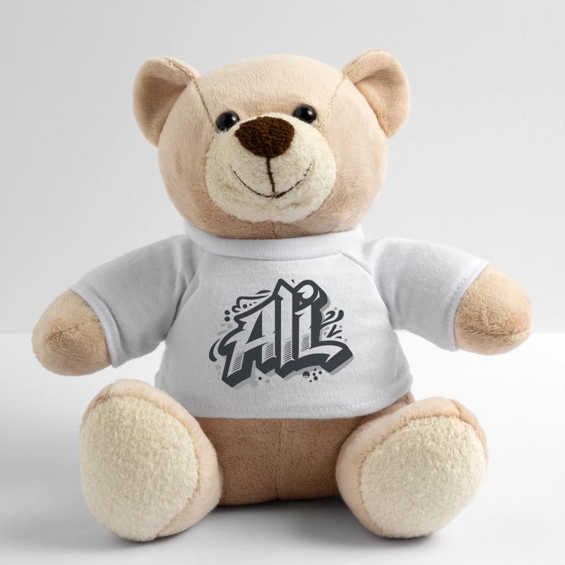 Ali Last name First name Graffiti Teddy Bear
