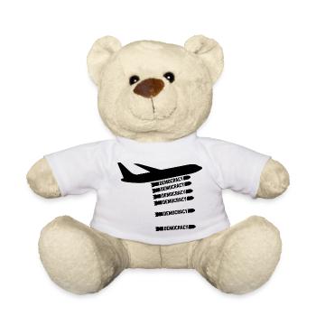Democracy Freedom Bomb - Teddy Bear - white - Front