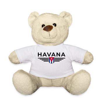 Havana Style – Perfect for fans - Teddy Bear - white - Front