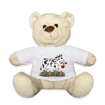 Vache - Nounours - blanc - Devant