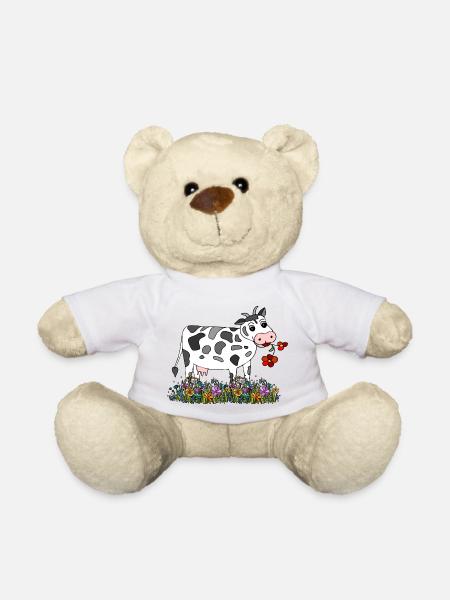 Vache - Nounours - blanc
