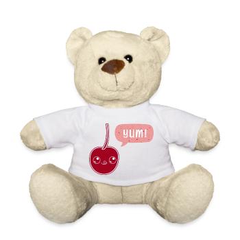 Yummy Cherry - Teddy - Weiß - Vorne