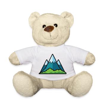 Montagnes - Nounours - blanc - Devant
