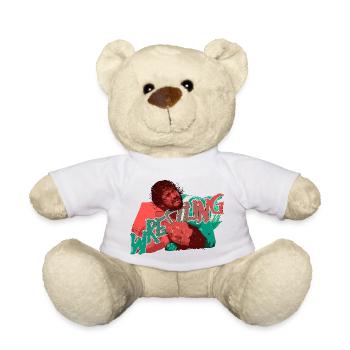 Wrestling-Kampf - Teddy - Weiß - Vorne