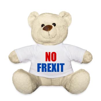No frexit - Nounours - blanc - Devant