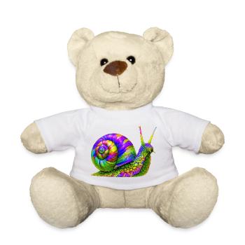 Escargot - Nounours - blanc - Devant