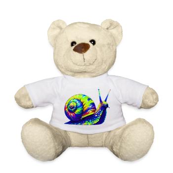 Escargot - Nounours - blanc - Devant