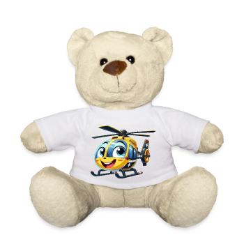 Trauma helicopter junior - Teddy Bear - white - Front