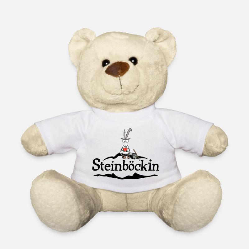 Steinbock - Teddy - Weiß